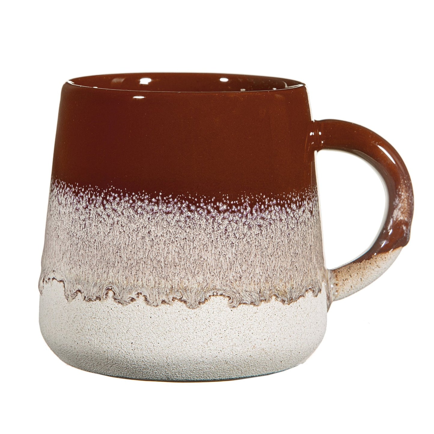 Mojave Glaze Chocolate Brown Mug