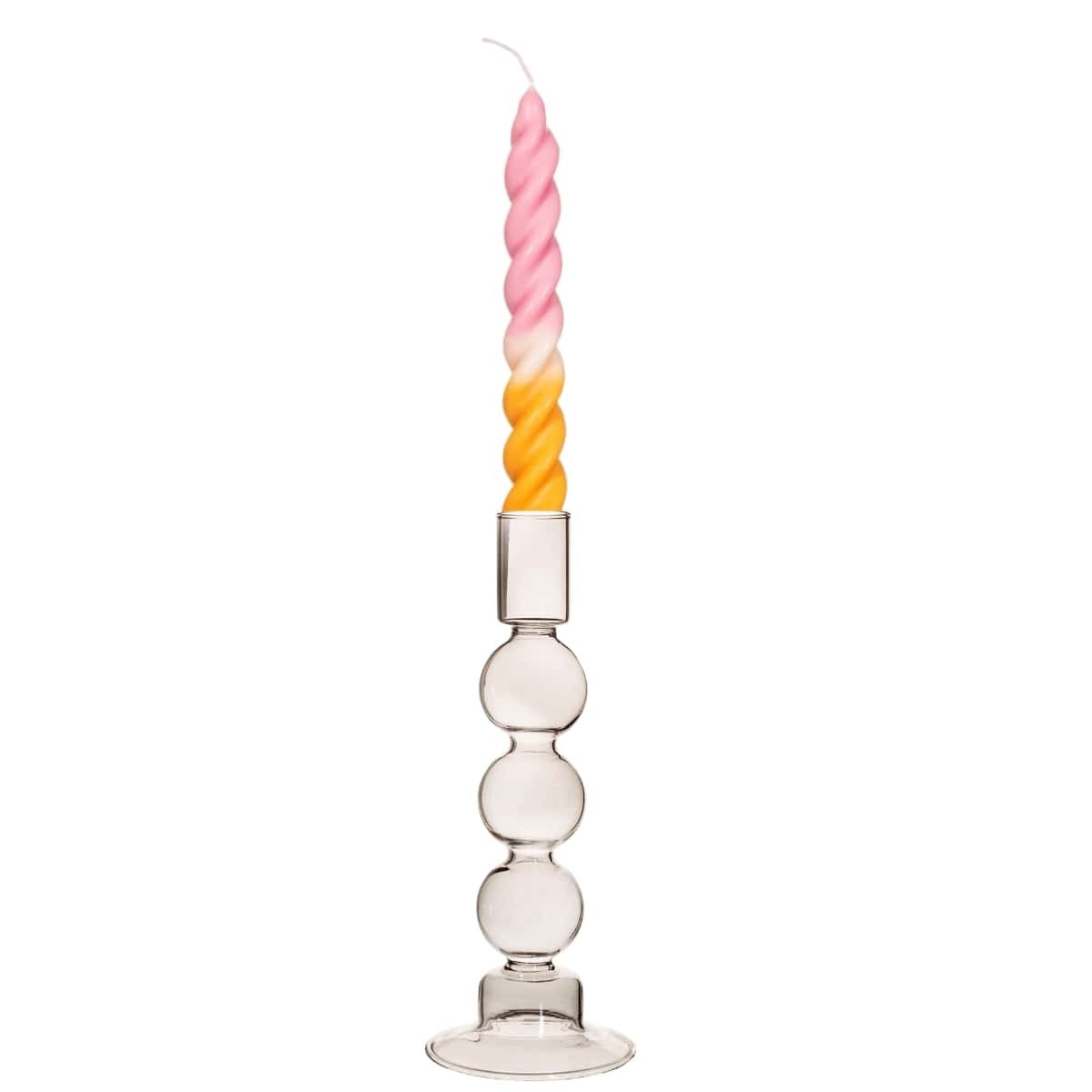 Bubble Candleholder Grey