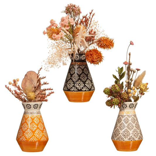 Global Craft Mini Vases - Set of 3