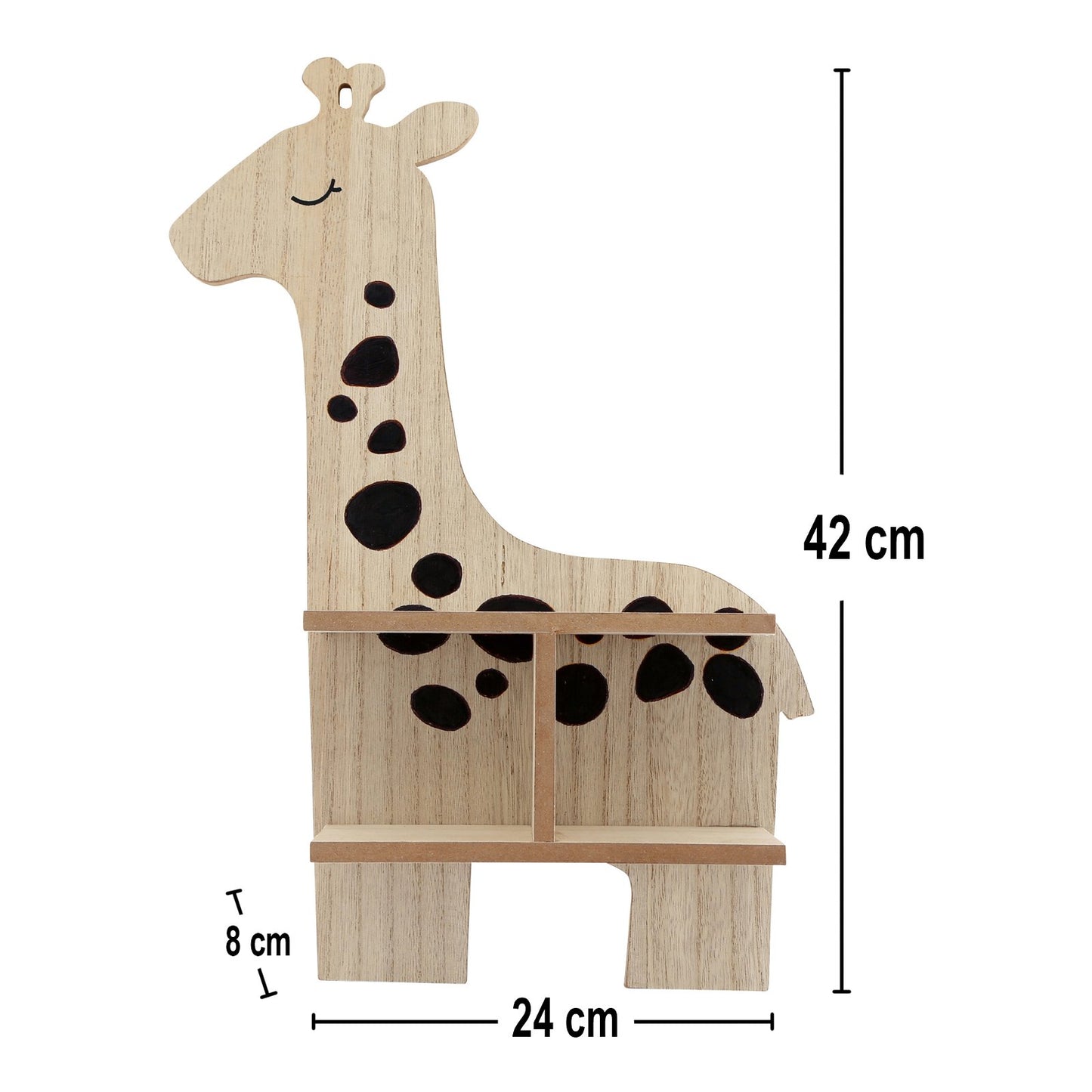 Giraffe Shaped Shelf Unit