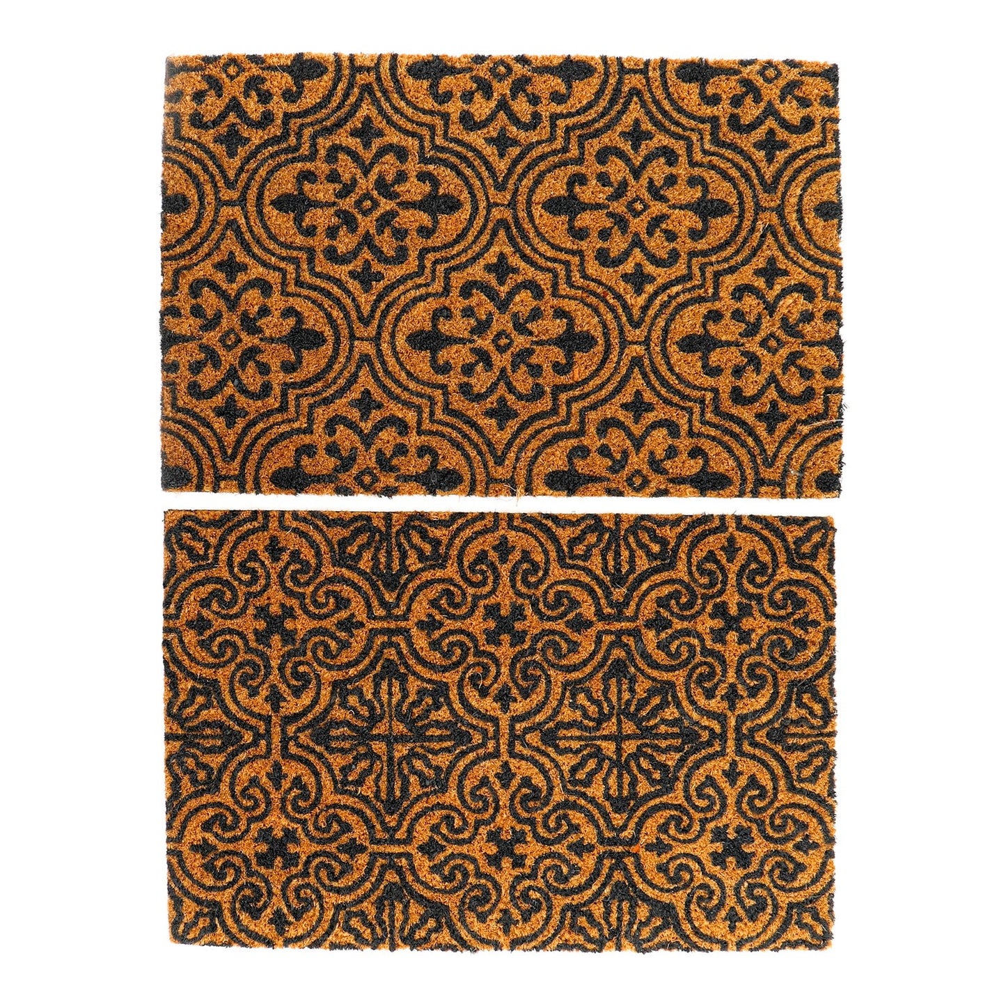 Coir Doormat Serenity Tile Design 40x60cm