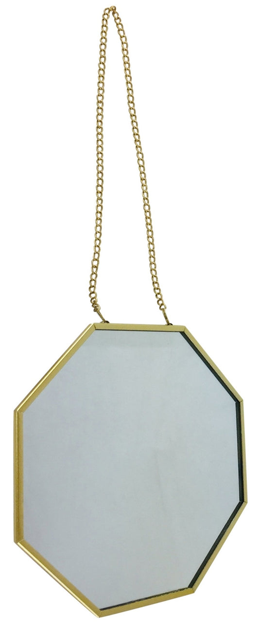 Set of 3 Hanging Geometric Mirrors