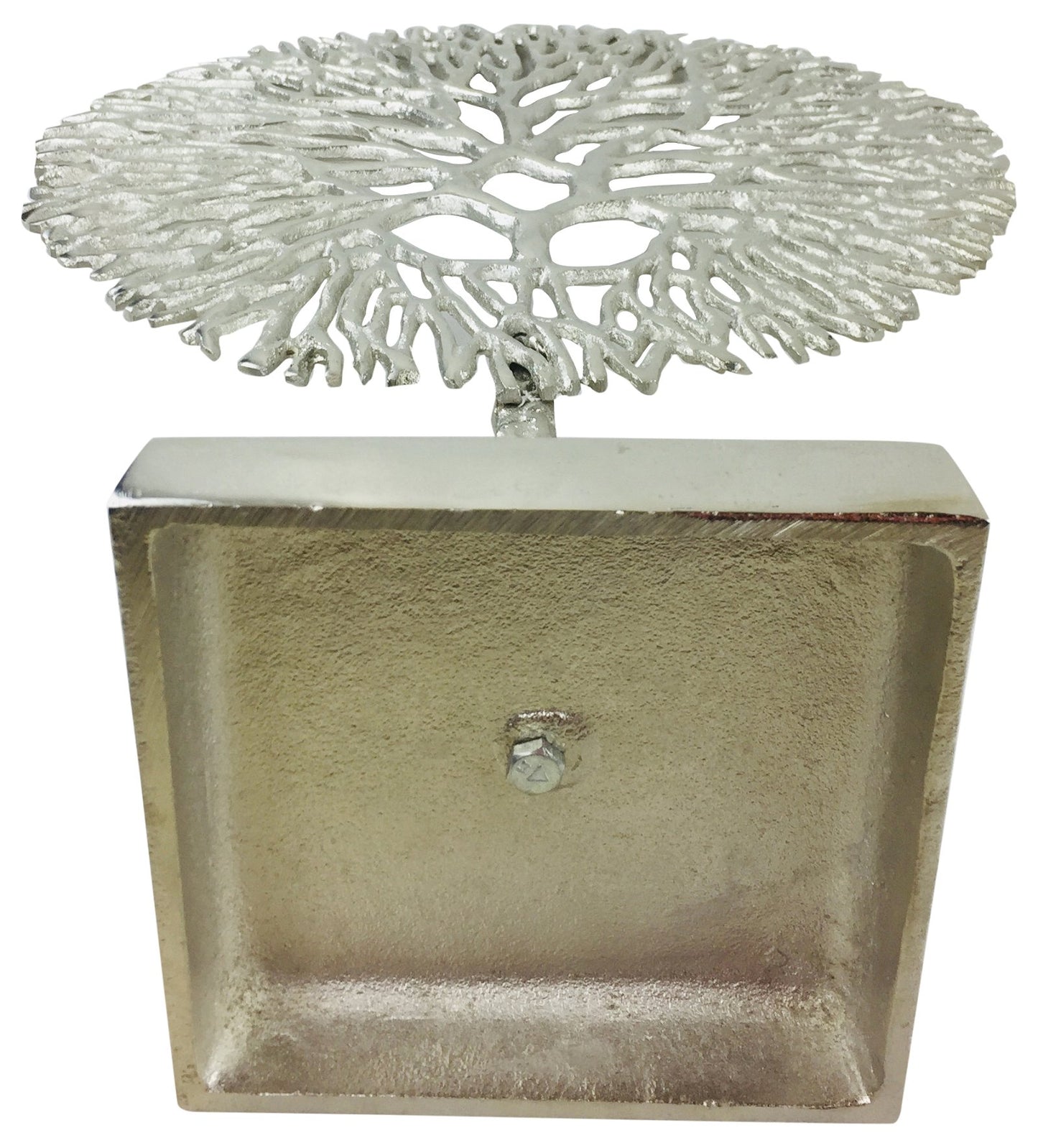 Silver Coral Sculpture