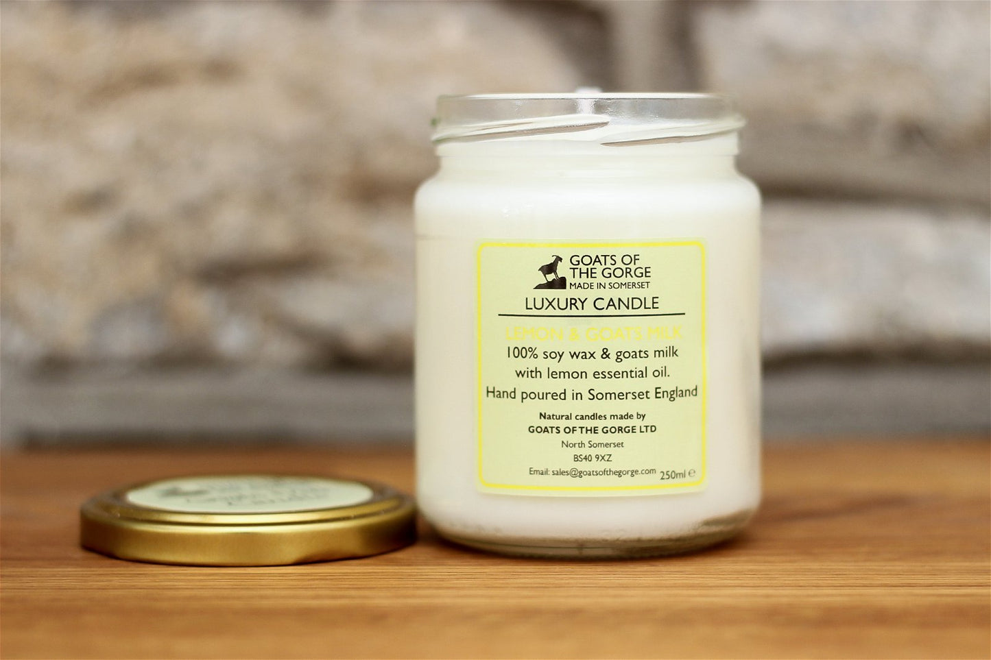 Goats Milk Lemon Candle