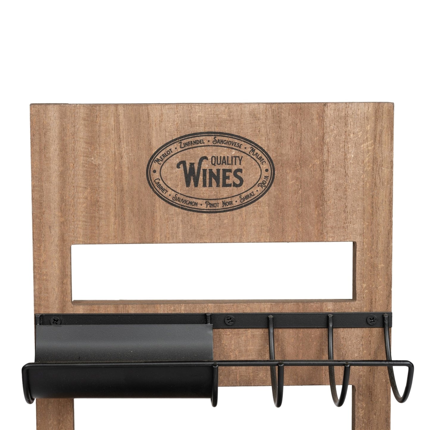 Wall Hanging 6 Wine Bottle Holder