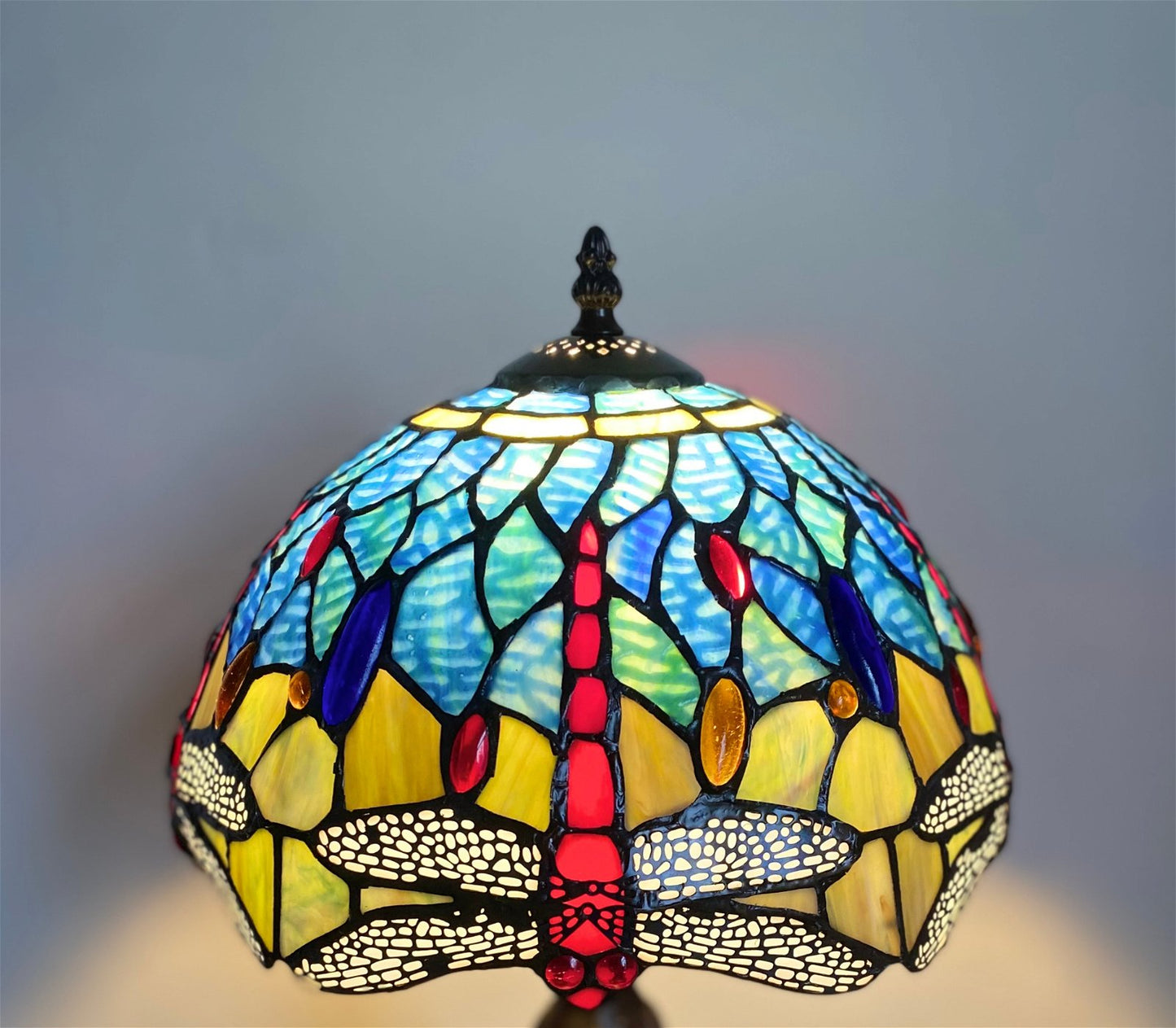 Blue Dragonfly Tiffany Lamp