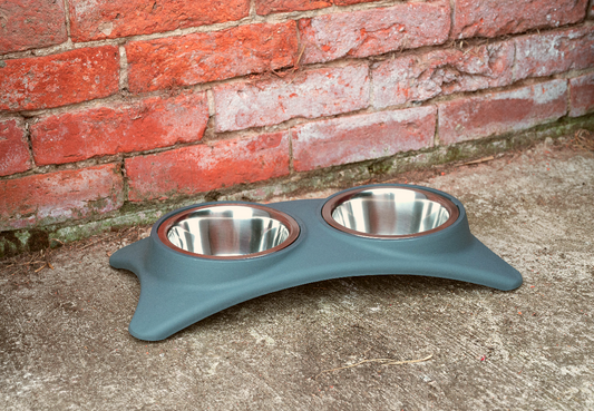 Large Double Feeding Pet Bowls