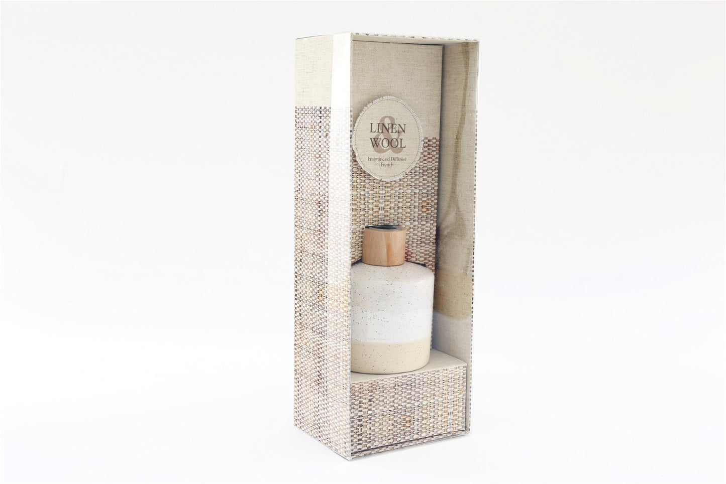 Ceramic Reed Diffuser Linen Wool