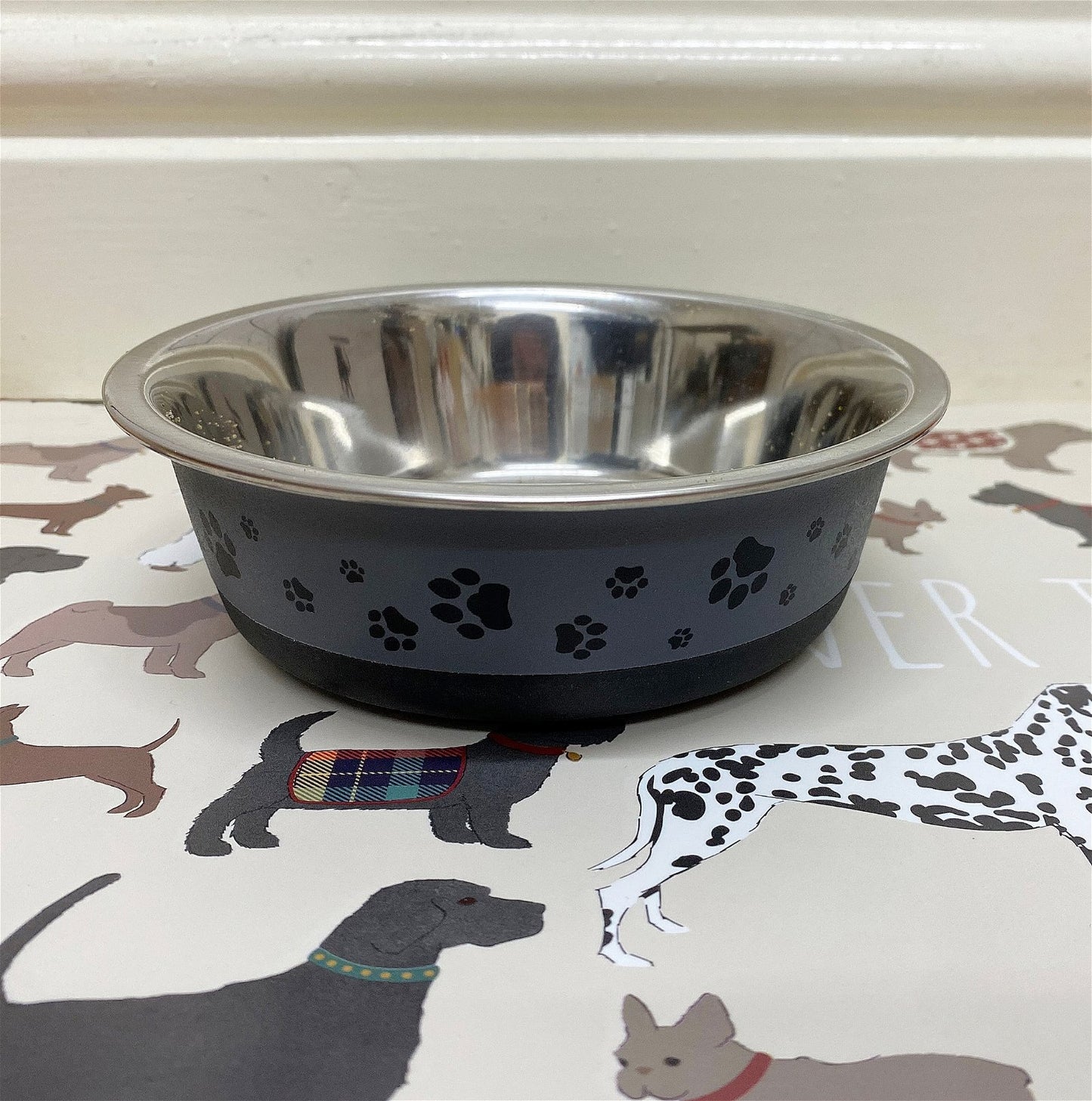 Pet Bowl 0.5 Litre In Cool Grey