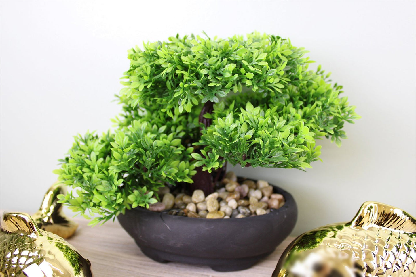 Eastern Faux Bonsai Tree in Boxwood Style