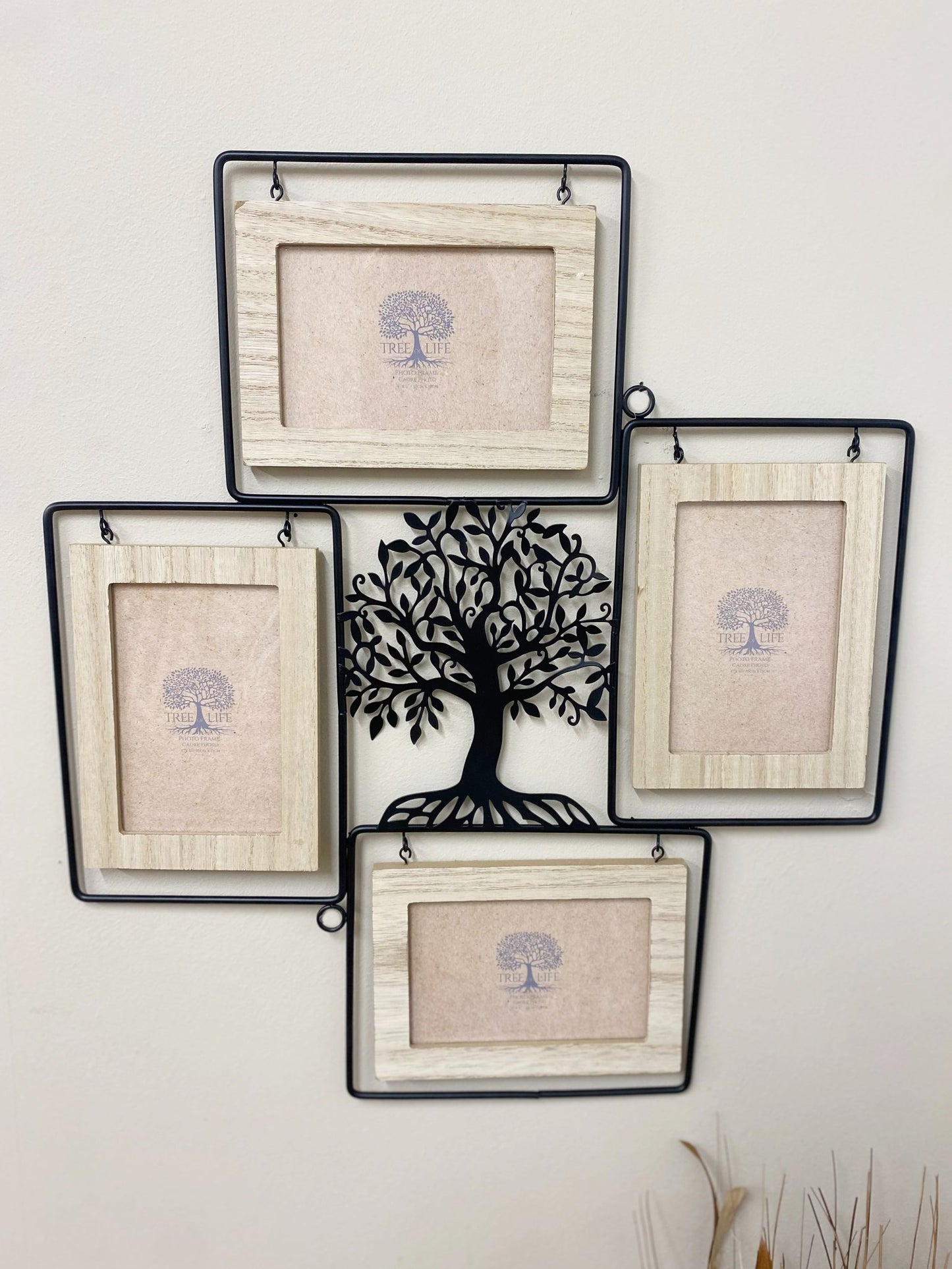 Four Hanging Frames With Tree Of Life