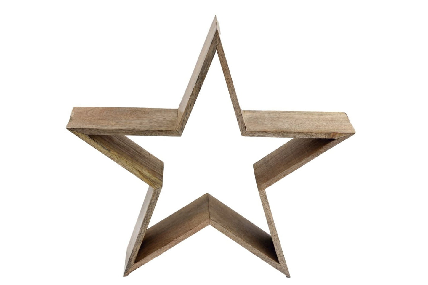 Freestanding Wooden Star