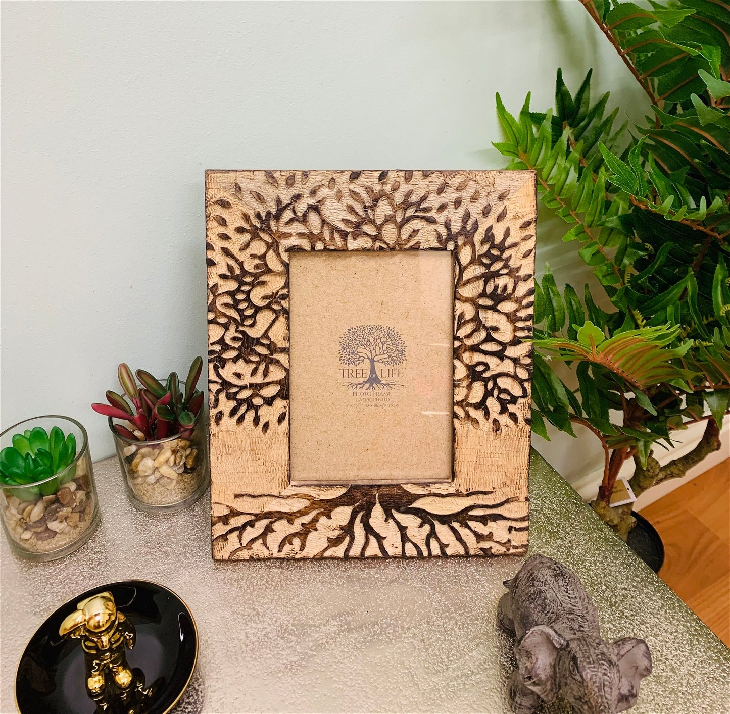 Wooden Tree of Life Tree Photo Frame 5x7"