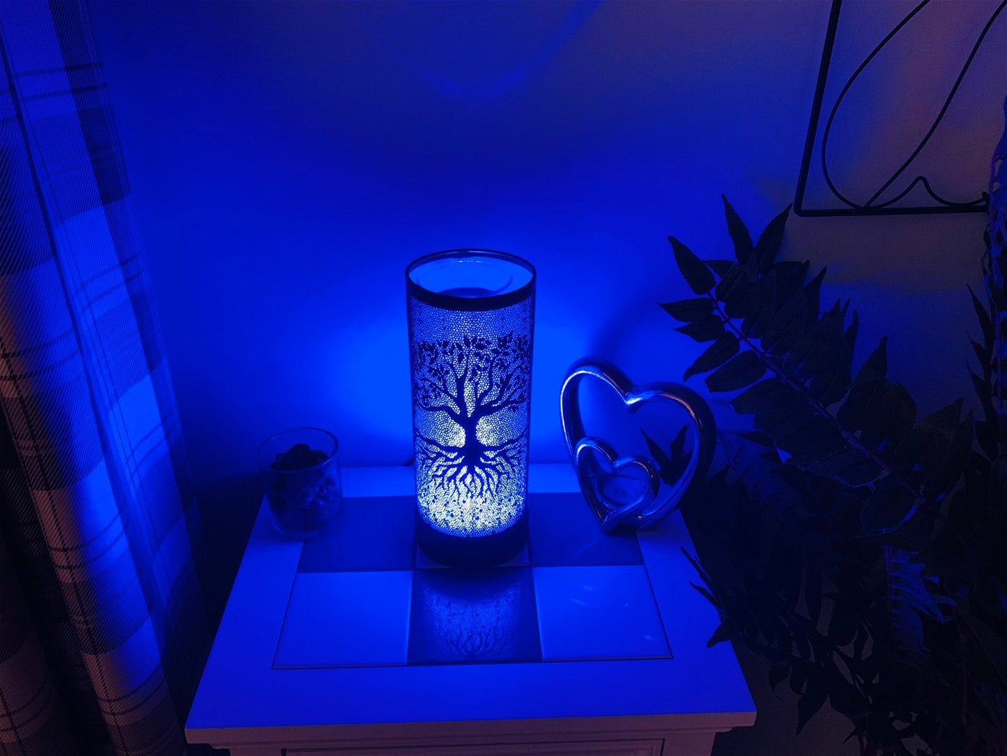 Black Tree Of Life LED Oil Burner