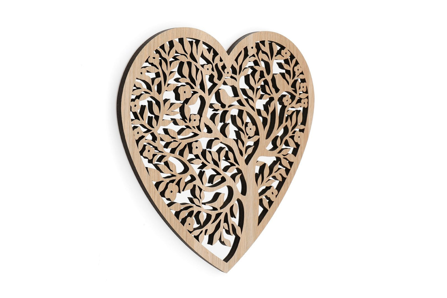 Heart Tree Of Life Cut Out Mirror 31cm